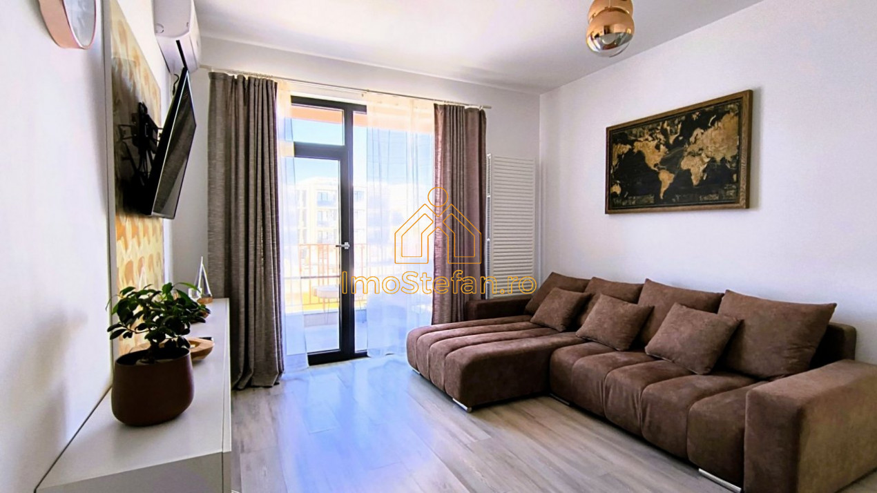 Năvodari | Apt. 2 cam. mobilat, 100m mare, regim hotelier + clienti.