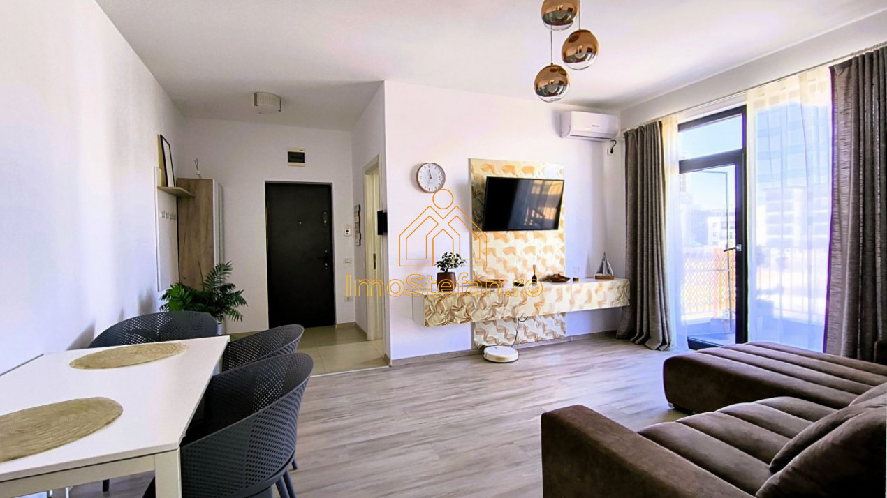 Năvodari | Apt. 2 cam. mobilat, 100m mare, regim hotelier + clienti.