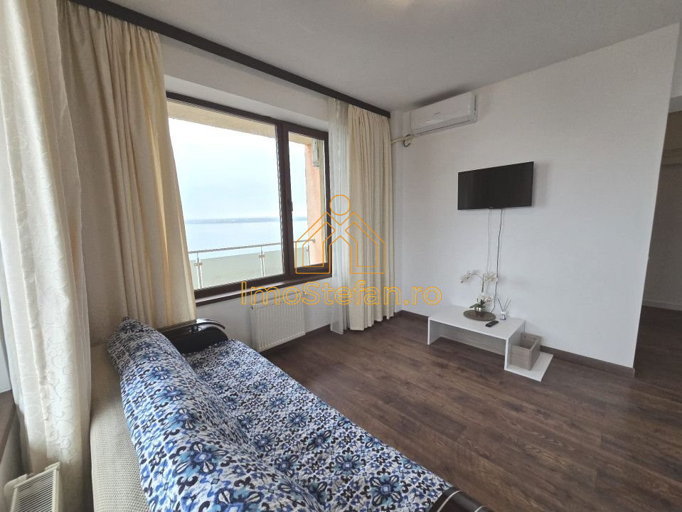 MAMAIA NORD-Apartament 2 camere cu vedere panoramica la lac si mare. 