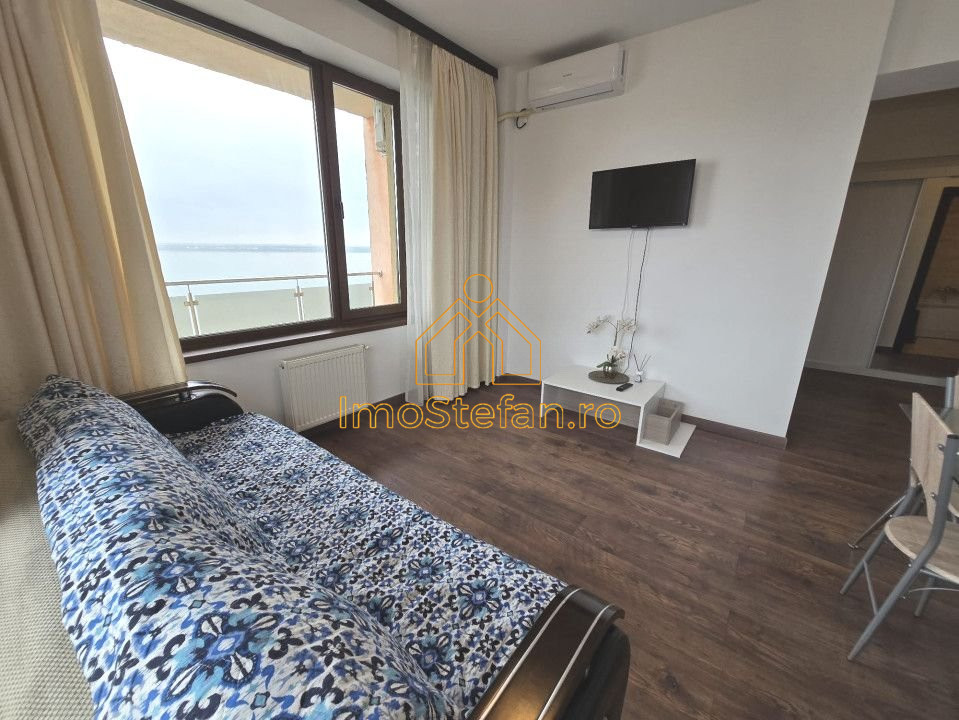 MAMAIA NORD-Apartament 2 camere cu vedere panoramica la lac si mare. 