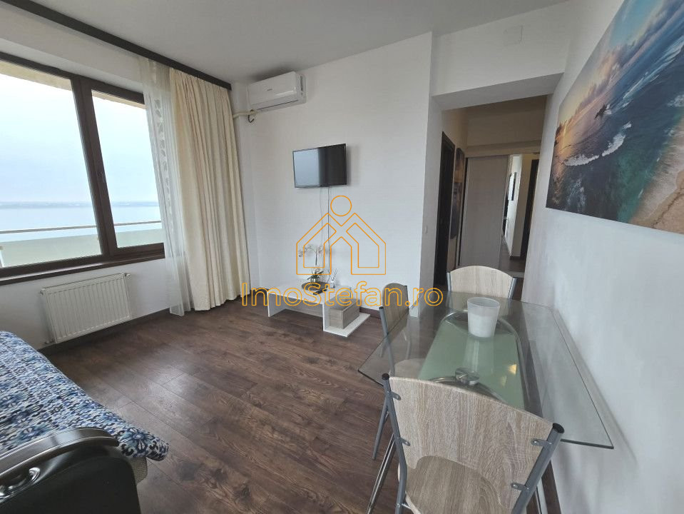 MAMAIA NORD-Apartament 2 camere cu vedere panoramica la lac si mare. 