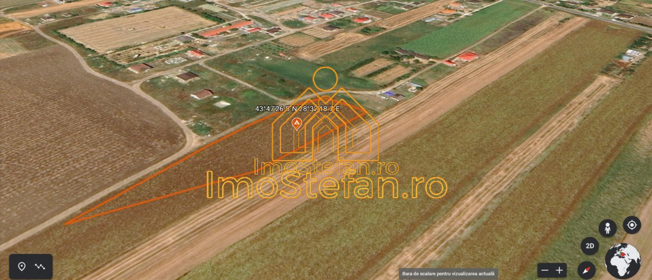 Alternativă pentru investiția ta imobiliară teren extravilan 4750 mp în Limanu